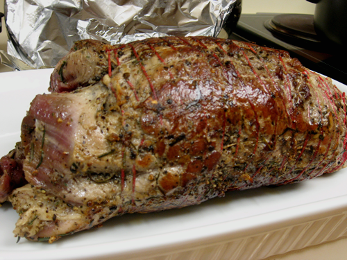 Cook whole lamb